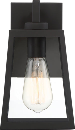 Nuvo Lighting - 60-6581 - One Light Outdoor Wall Lantern - Halifax - Matte Black