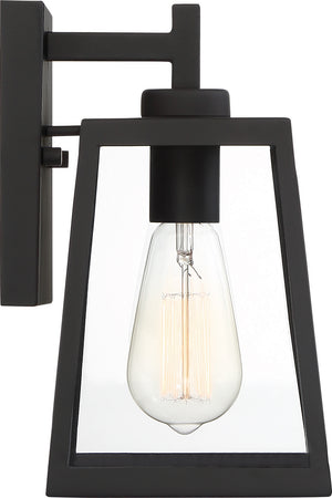 Nuvo Lighting - 60-6581 - One Light Outdoor Wall Lantern - Halifax - Matte Black