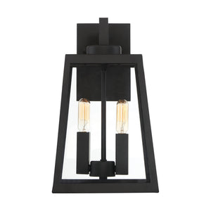 Nuvo Lighting - 60-6582 - Two Light Wall Lantern - Halifax - Matte Black