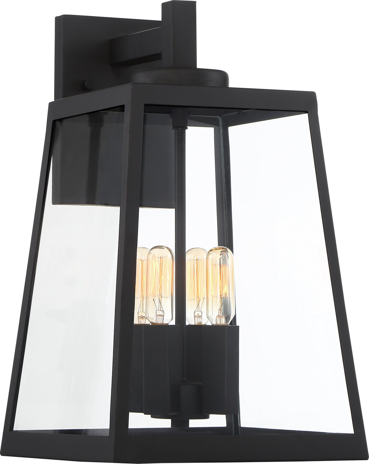 Nuvo Lighting - 60-6583 - Four Light Wall Lantern - Halifax - Matte Black