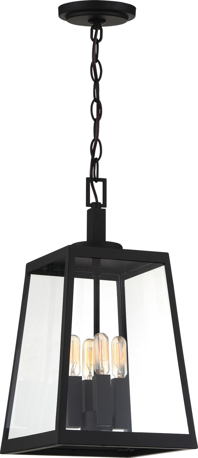 Nuvo Lighting - 60-6584 - Four Light Hanging Lantern - Halifax - Matte Black