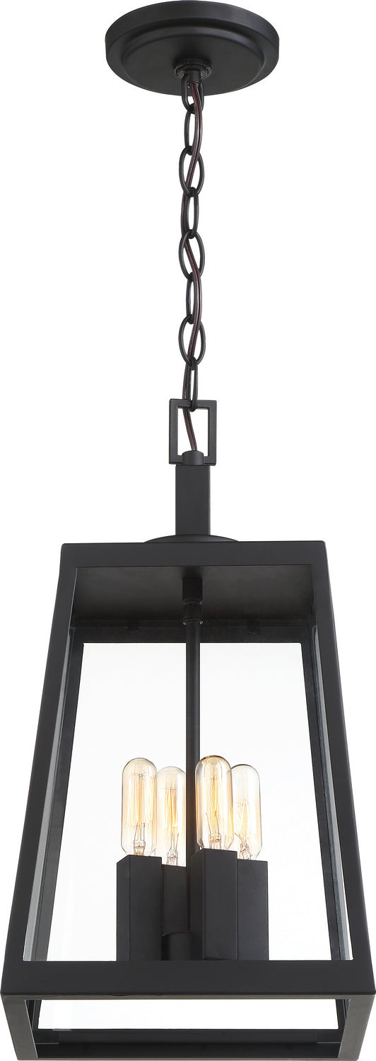 Nuvo Lighting - 60-6584 - Four Light Hanging Lantern - Halifax - Matte Black