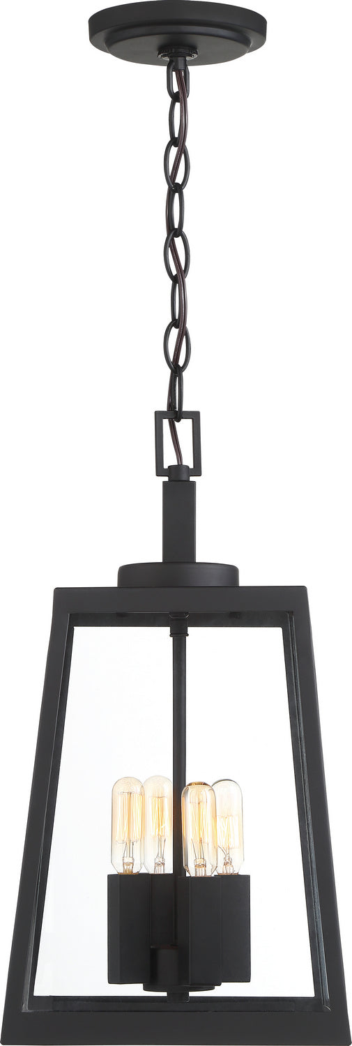 Nuvo Lighting - 60-6584 - Four Light Hanging Lantern - Halifax - Matte Black