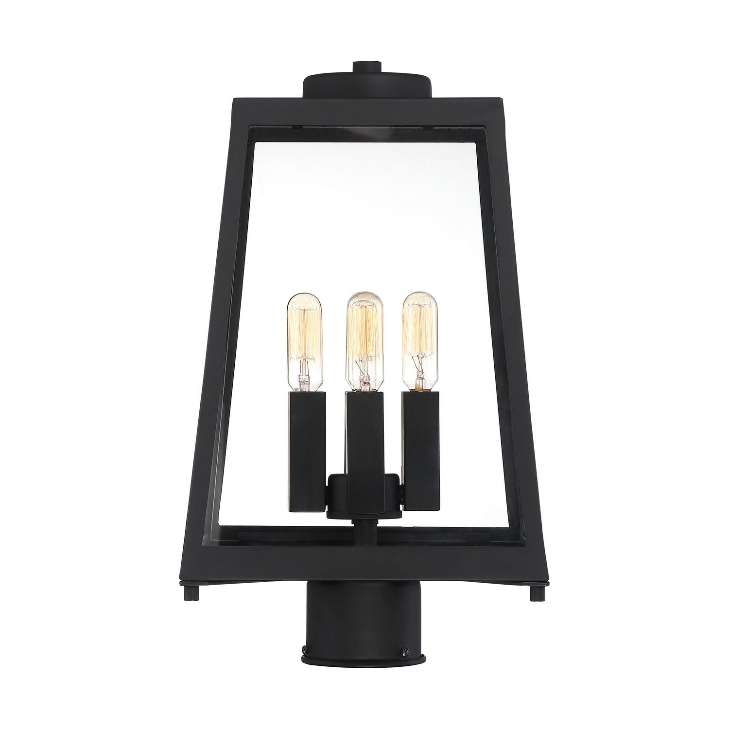 Nuvo Lighting - 60-6585 - Four Light Post Lantern - Halifax - Matte Black