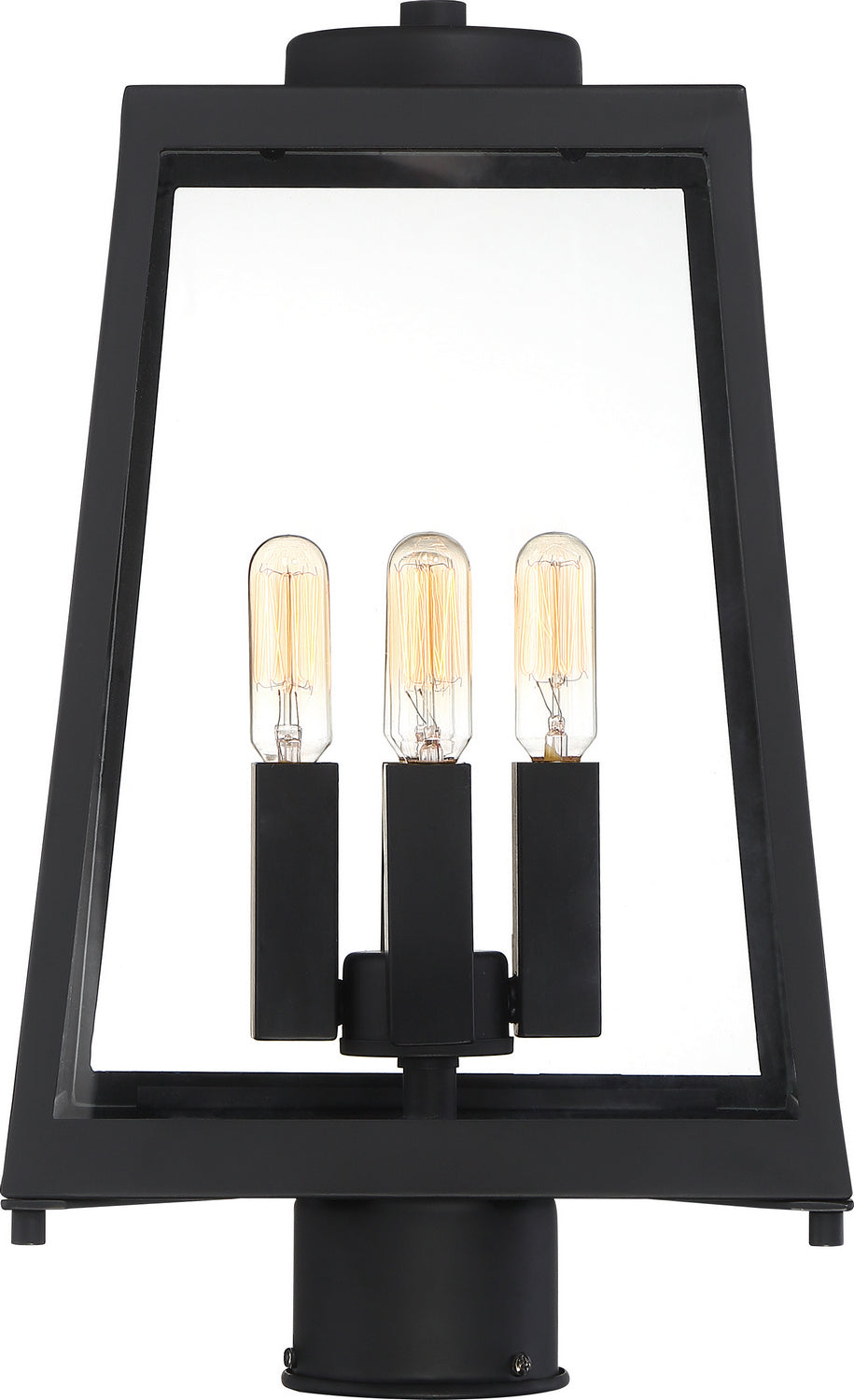 Nuvo Lighting - 60-6585 - Four Light Post Lantern - Halifax - Matte Black