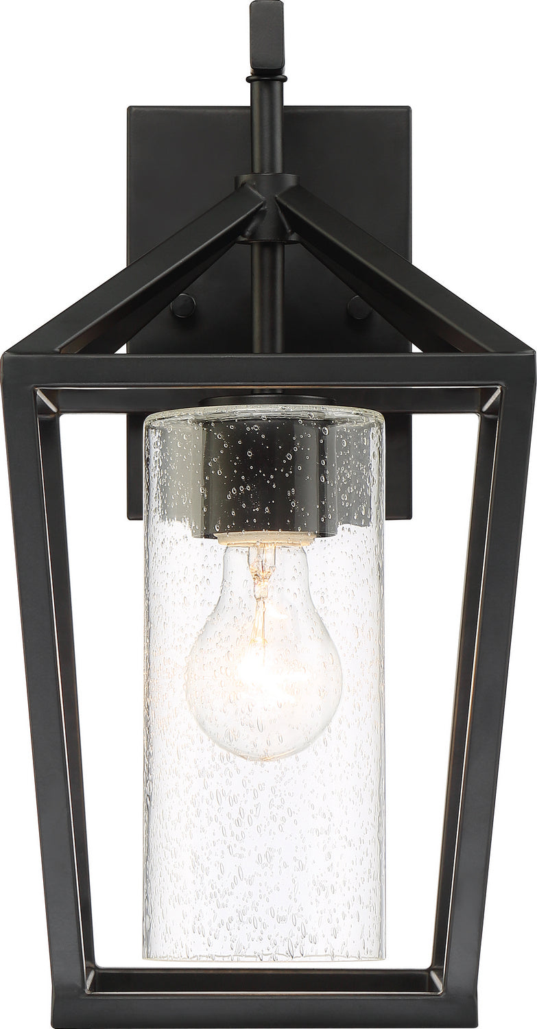 Nuvo Lighting - 60-6592 - One Light Outdoor Wall Lantern - Hopewell - Matte Black