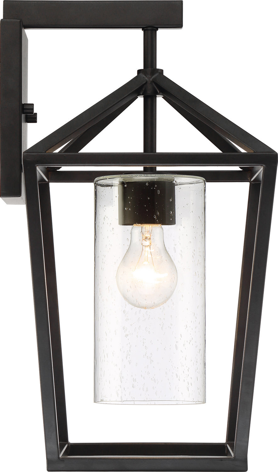 Nuvo Lighting - 60-6593 - One Light Outdoor Wall Lantern - Hopewell - Matte Black