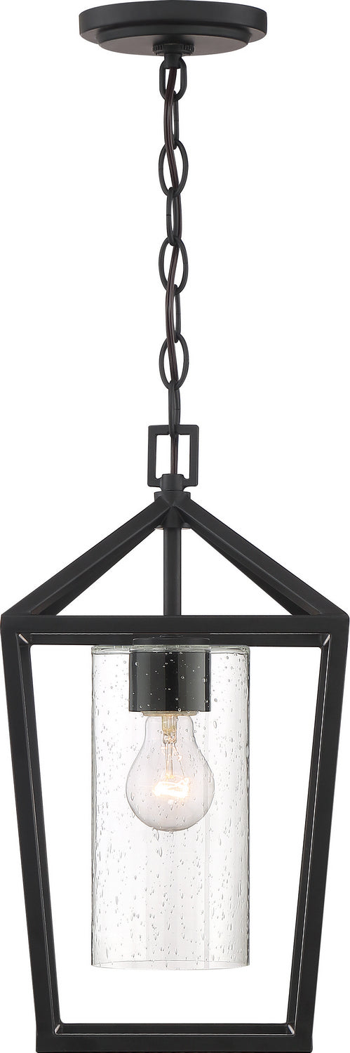 Nuvo Lighting - 60-6594 - One Light Hanging Lantern - Hopewell - Matte Black