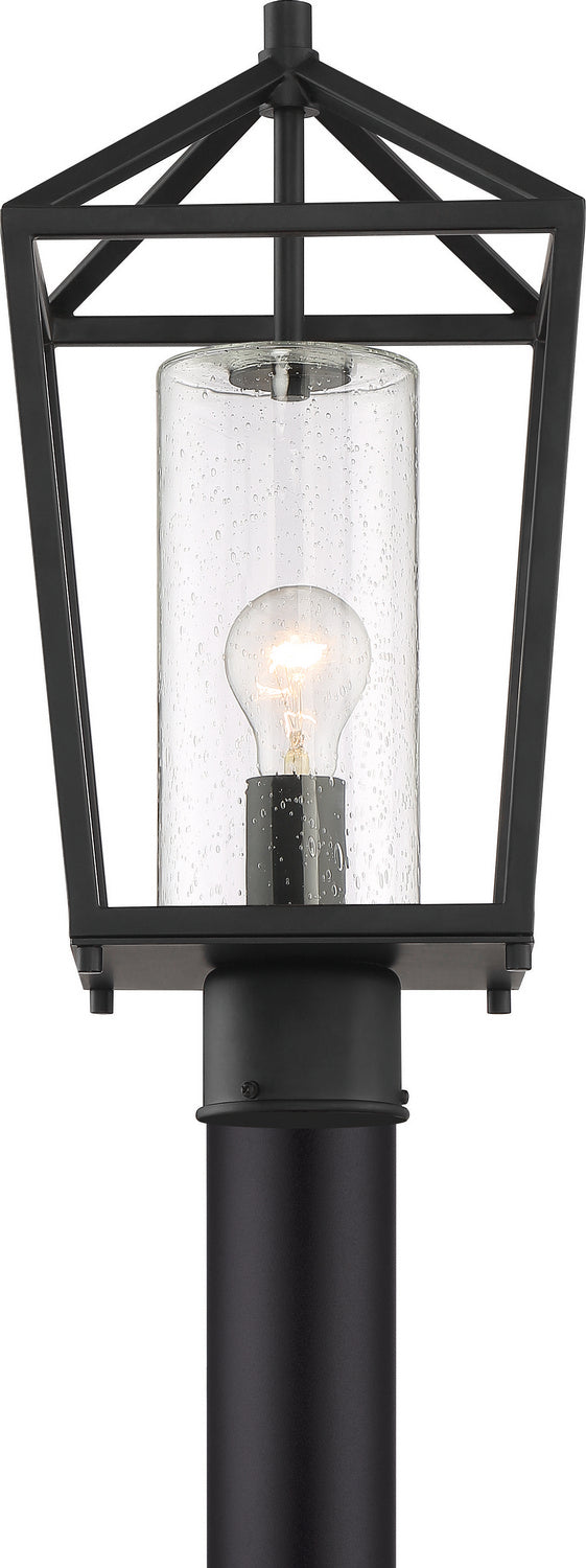 Nuvo Lighting - 60-6595 - One Light Post Lantern - Hopewell - Matte Black