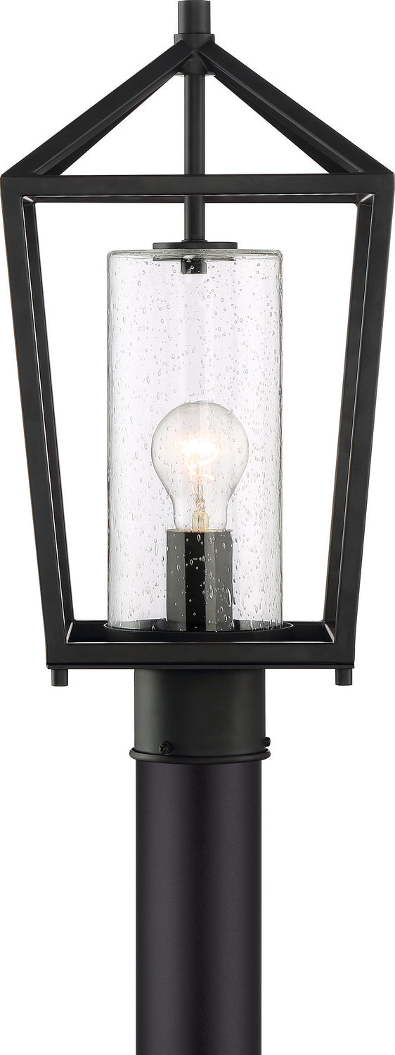 Nuvo Lighting - 60-6595 - One Light Post Lantern - Hopewell - Matte Black