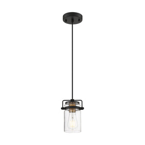 Nuvo Lighting - 60-6733 - One Light Mini Pendant - Antebellum - Black