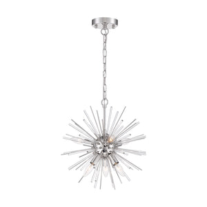 Nuvo Lighting - 60-6991 - Six Light Chandelier - Cirrus - Polished Nickel