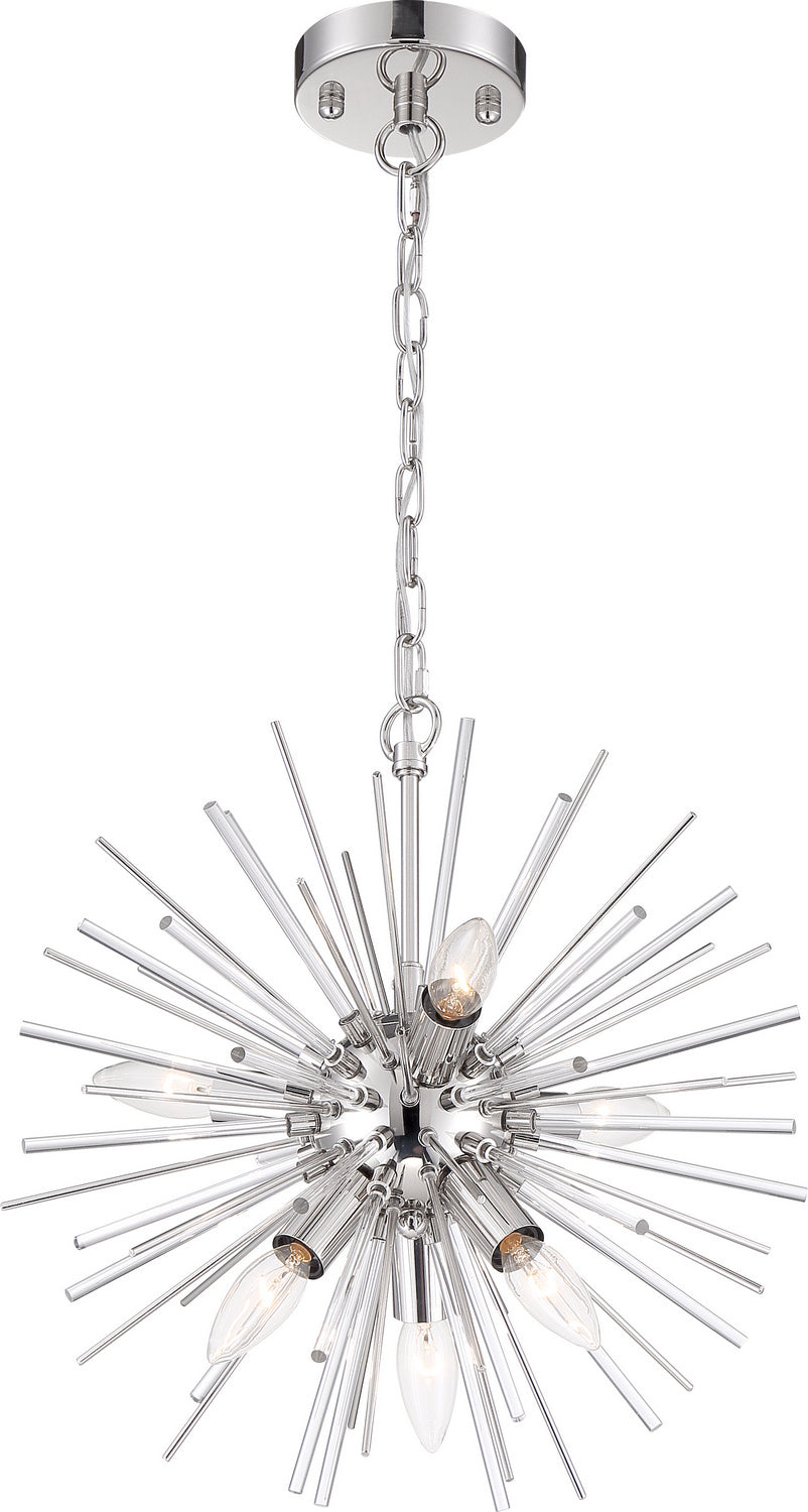 Nuvo Lighting - 60-6991 - Six Light Chandelier - Cirrus - Polished Nickel