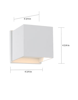 Nuvo Lighting - 62-1467 - LED Wall Sconce - Lightgate - Matte White