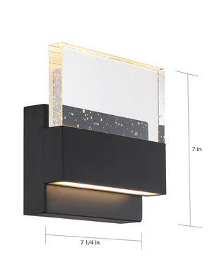 Nuvo Lighting - 62-1512 - LED Wall Sconce - Ellusion - Matte Black