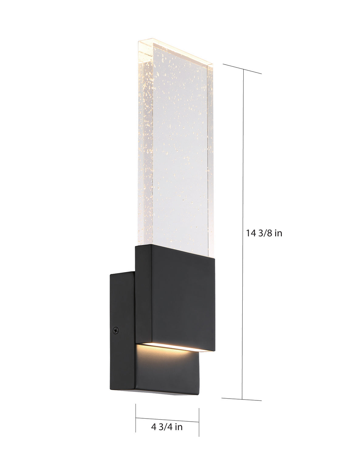 Nuvo Lighting - 62-1513 - LED Wall Sconce - Ellusion - Matte Black