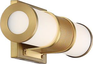 Nuvo Lighting - 62-1601 - LED Vanity - Caper - Brushed Brass