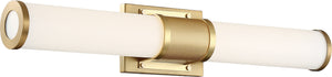 Nuvo Lighting - 62-1602 - LED Vanity - Caper - Brushed Brass
