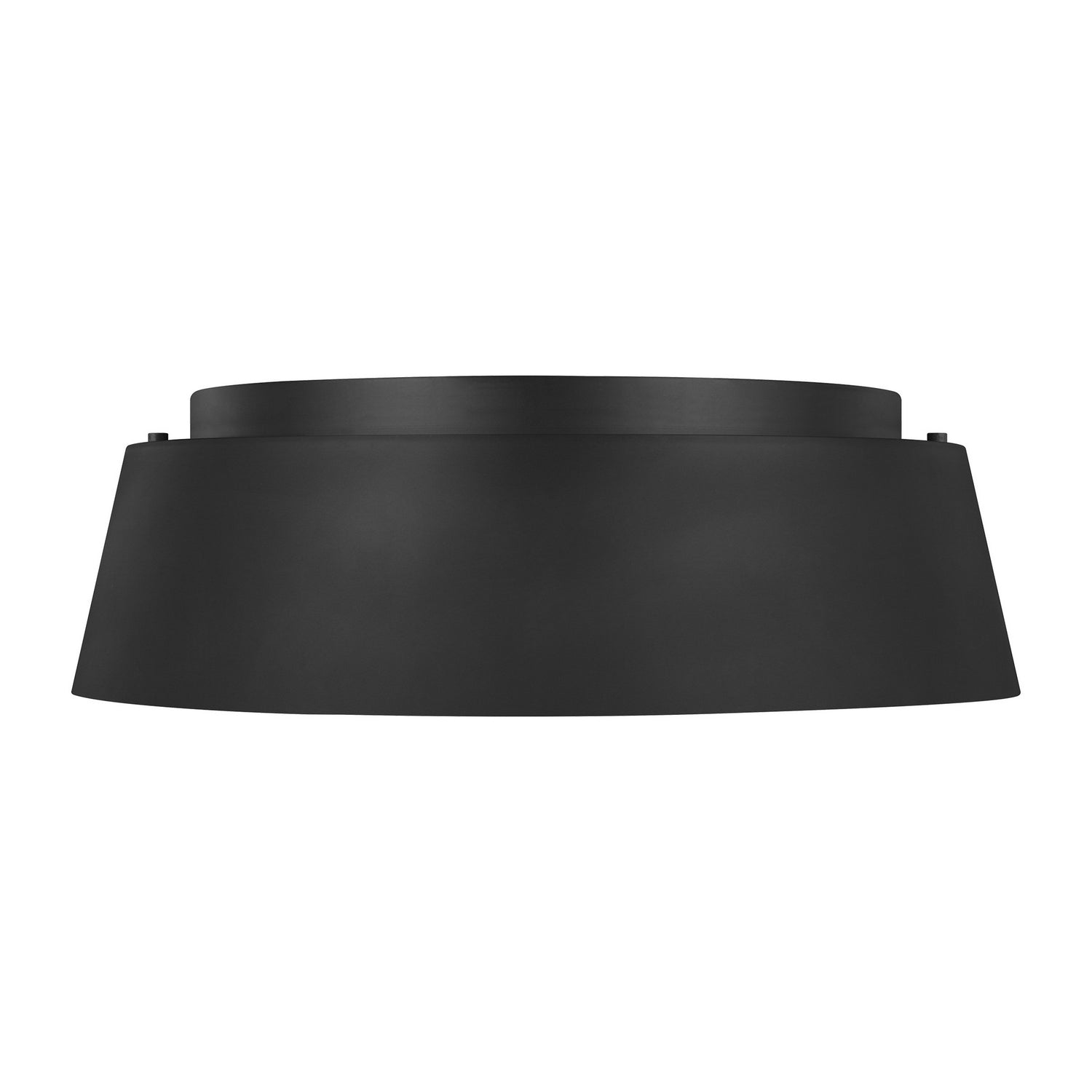 Visual Comfort Studio - EF1003MBK - Three Light Flush Mount - Asher - Midnight Black