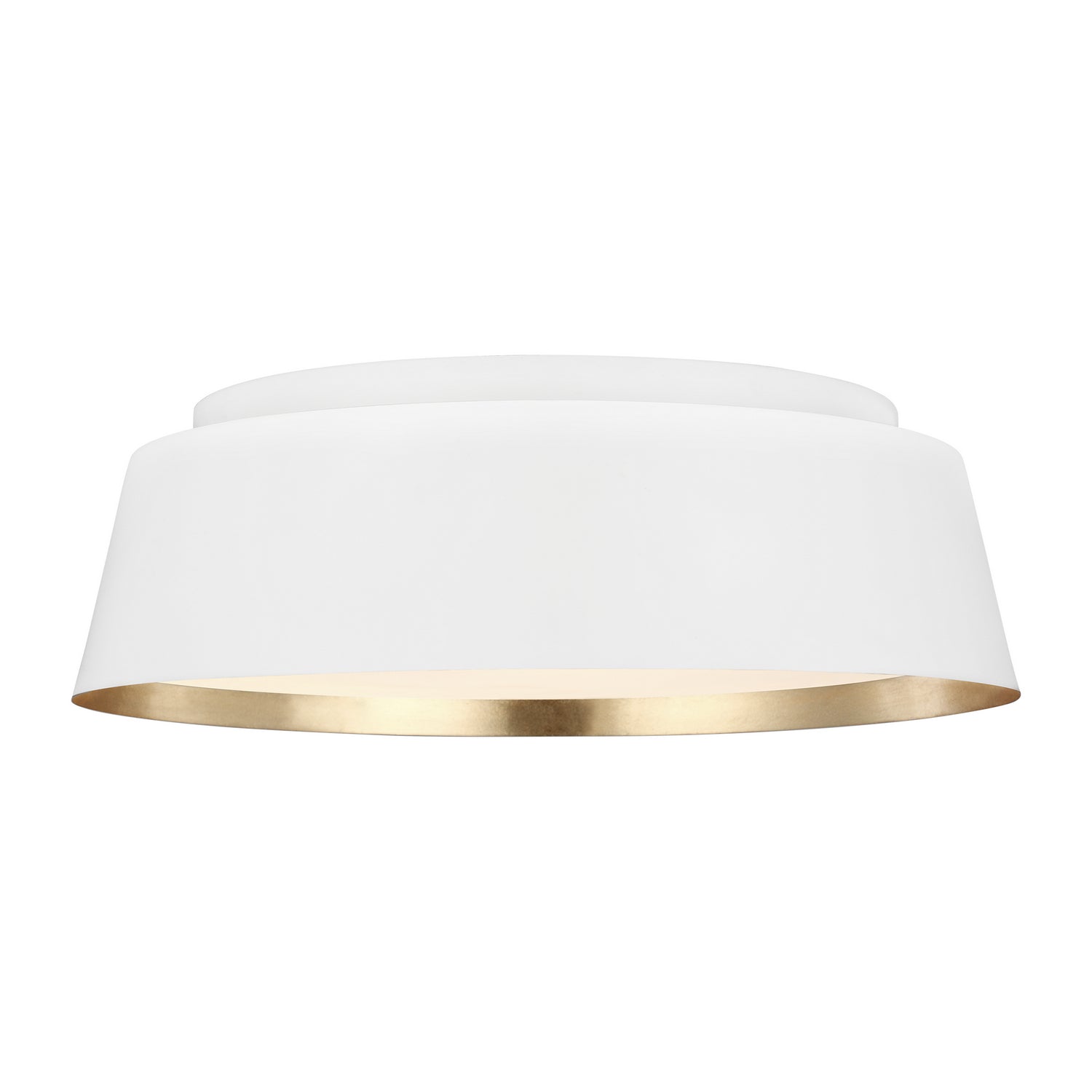 Visual Comfort Studio - EF1003MWT - Three Light Flush Mount - Asher - Matte White