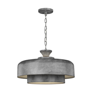 Visual Comfort Studio - EP1001WGV - One Light Pendant - Haymarket - Weathered Galvanized