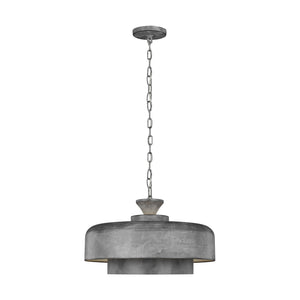 Visual Comfort Studio - EP1001WGV - One Light Pendant - Haymarket - Weathered Galvanized