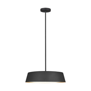 Visual Comfort Studio - EP1055MBK - Five Light Pendant - Asher - Midnight Black