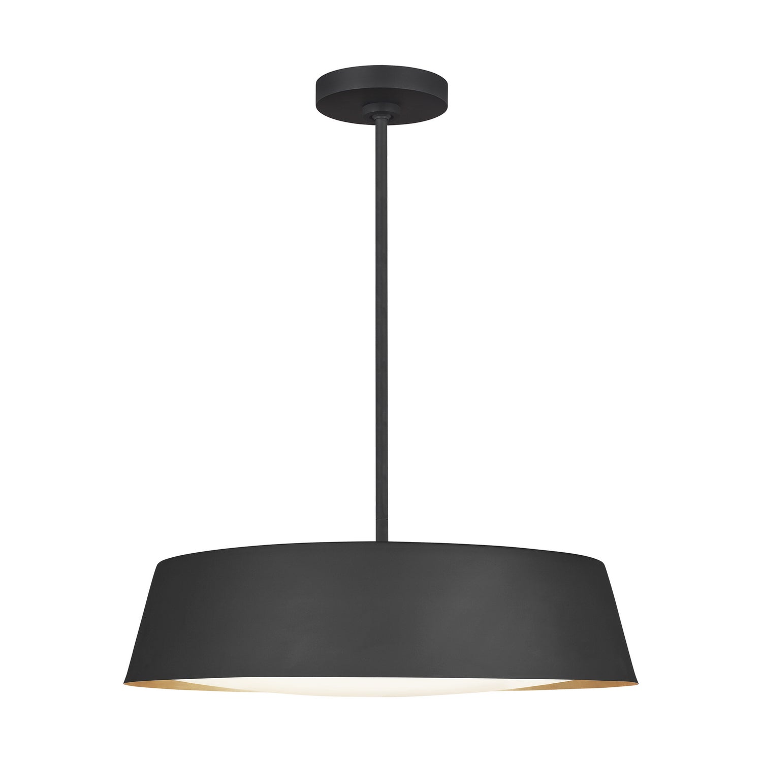 Visual Comfort Studio - EP1055MBK - Five Light Pendant - Asher - Midnight Black