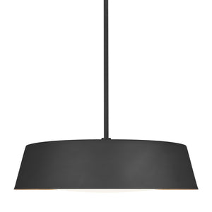 Visual Comfort Studio - EP1055MBK - Five Light Pendant - Asher - Midnight Black