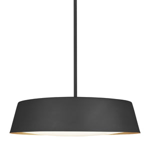 Visual Comfort Studio - EP1055MBK - Five Light Pendant - Asher - Midnight Black