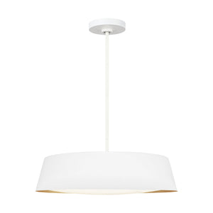 Visual Comfort Studio - EP1055MWT - Five Light Pendant - Asher - Matte White