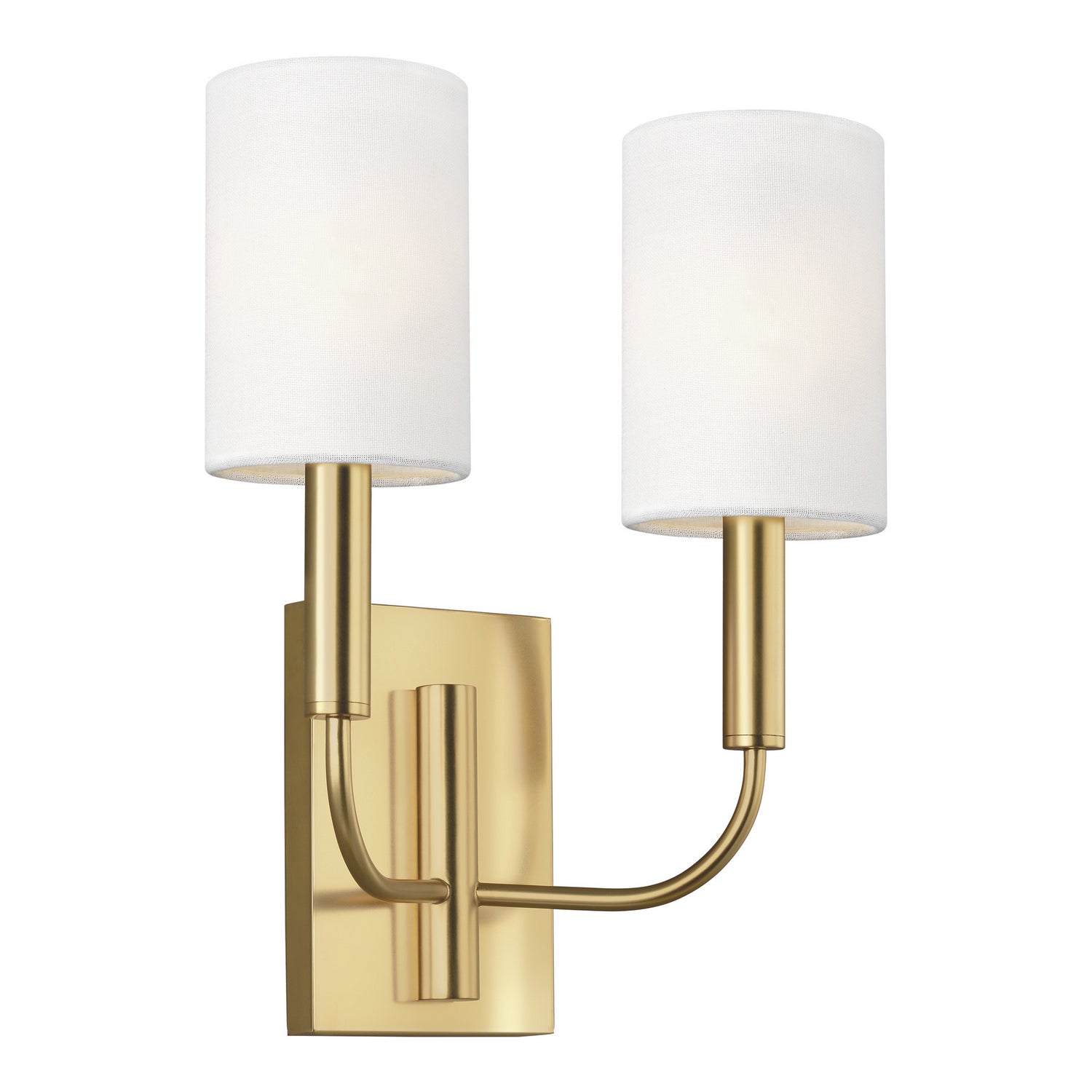 Visual Comfort Studio - EW1002BBS - Two Light Wall Sconce - Brianna - Burnished Brass