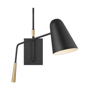 Visual Comfort Studio - EW1041MBK - One Light Wall Sconce - Simon - Midnight Black