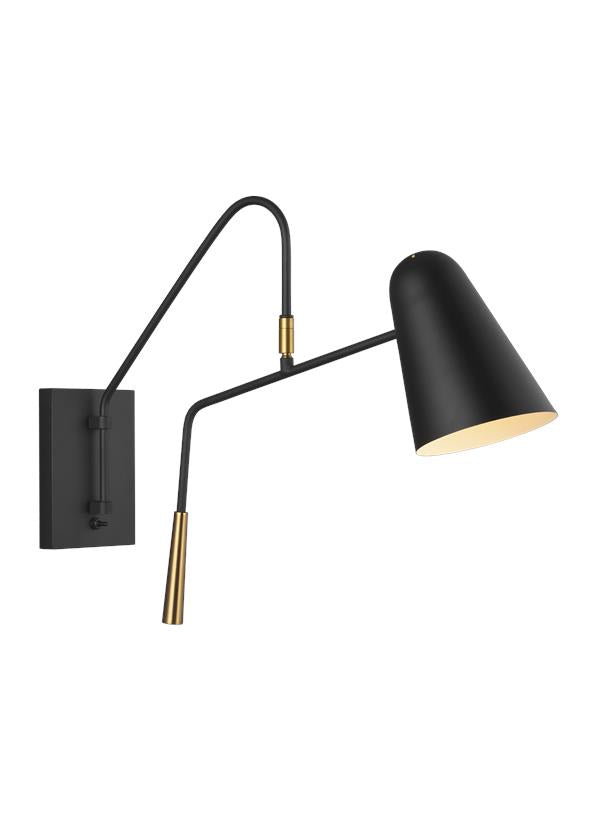 Visual Comfort Studio - EW1041MBK - One Light Wall Sconce - Simon - Midnight Black