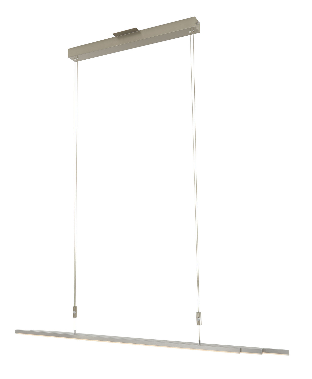 Arnsberg - Z2044.1.86 - LED Pendant - L-light Line - Satin Nickel / Chrome