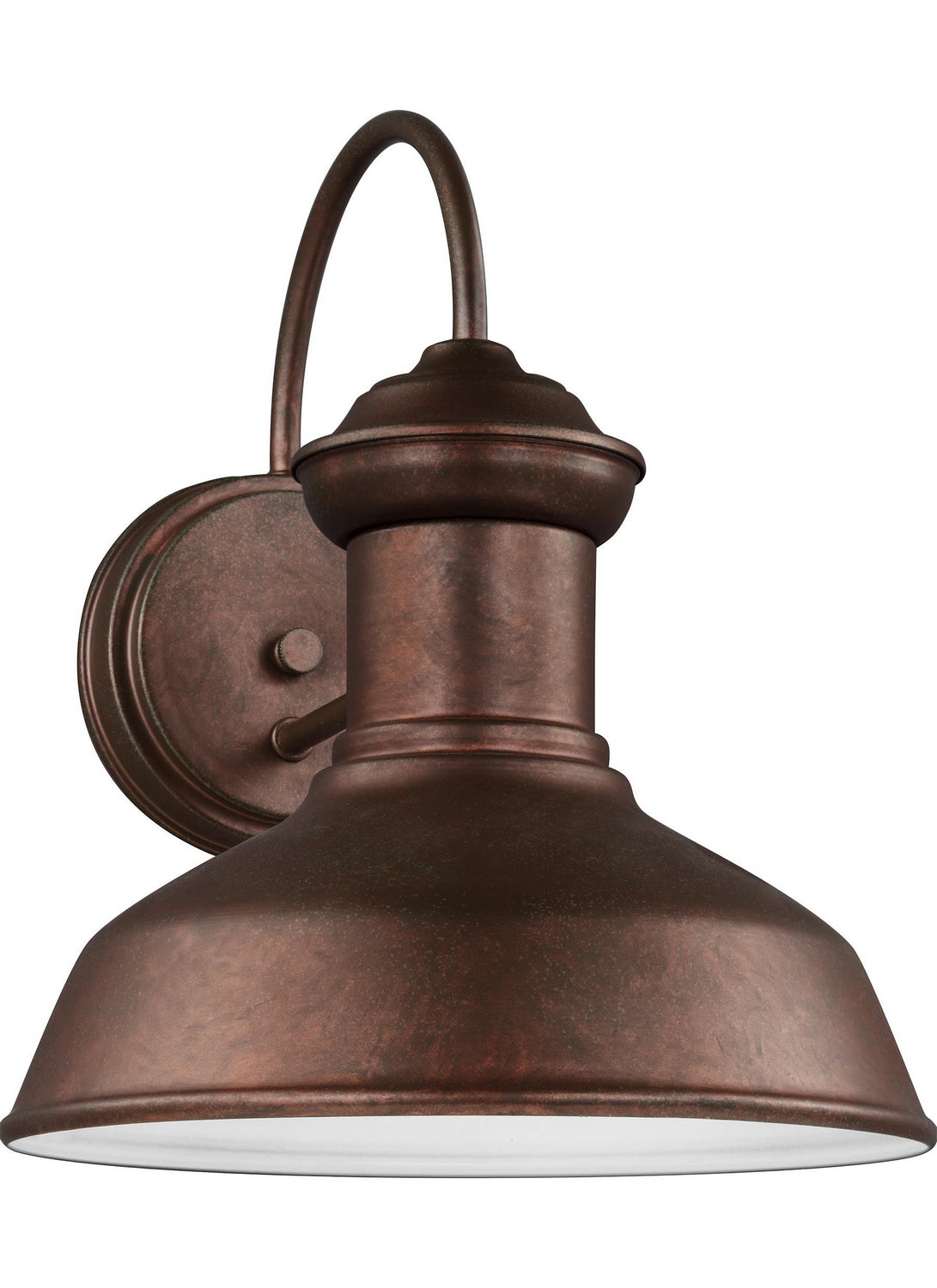 Generation Lighting. - 8547701-44/T - One Light Outdoor Wall Lantern - Fredricksburg - Weathered Copper