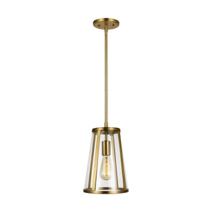 Visual Comfort Studio - P1287BBS - One Light Pendant - Harrow - Burnished Brass