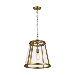 Visual Comfort Studio - P1289BBS - One Light Pendant - Harrow - Burnished Brass