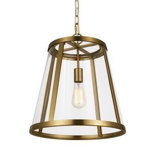 Visual Comfort Studio - P1289BBS - One Light Pendant - Harrow - Burnished Brass