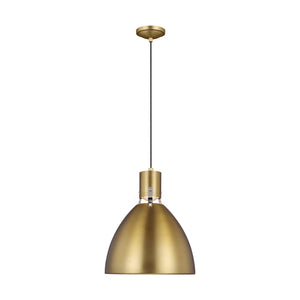 Visual Comfort Studio - P1442BBS-L1 - LED Pendant - Brynne - Burnished Brass