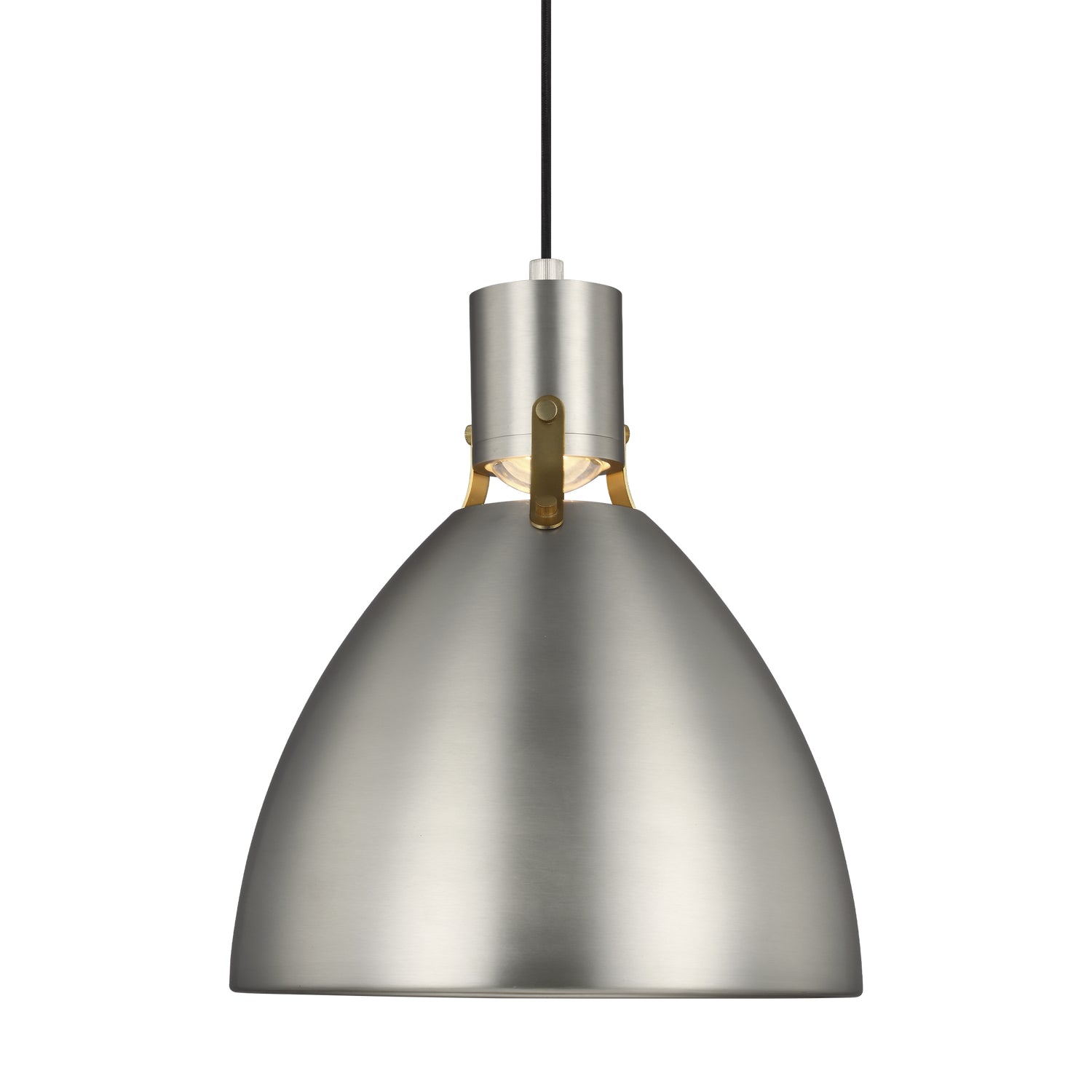 Visual Comfort Studio - P1442SN-L1 - LED Pendant - Brynne - Satin Nickel