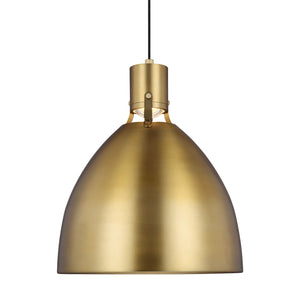 Visual Comfort Studio - P1443BBS-L1 - LED Pendant - Brynne - Burnished Brass