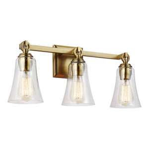 Visual Comfort Studio - VS24703BBS - Three Light Vanity - Monterro - Burnished Brass