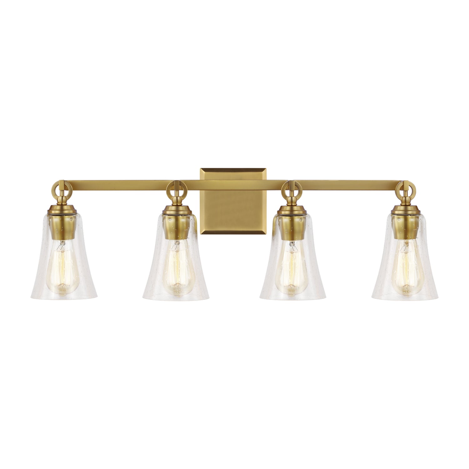 Visual Comfort Studio - VS24704BBS - Four Light Vanity - Monterro - Burnished Brass