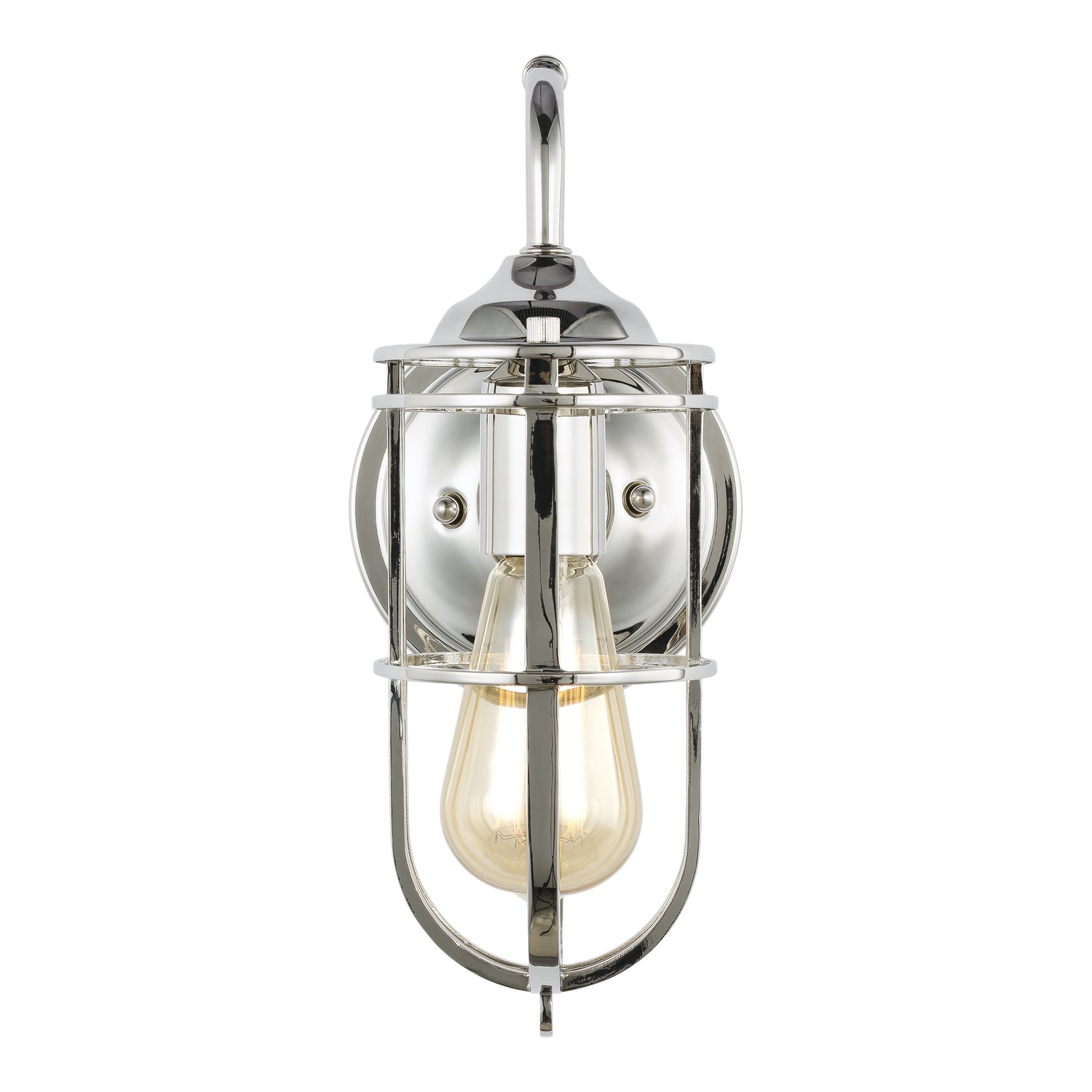 Generation Lighting. - WB1703PN - One Light Wall Sconce - Urban Renewal - Polished Nickel