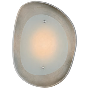 Visual Comfort Signature - ARN 2921BSL-ALB - LED Wall Sconce - Samos - Burnished Silver Leaf