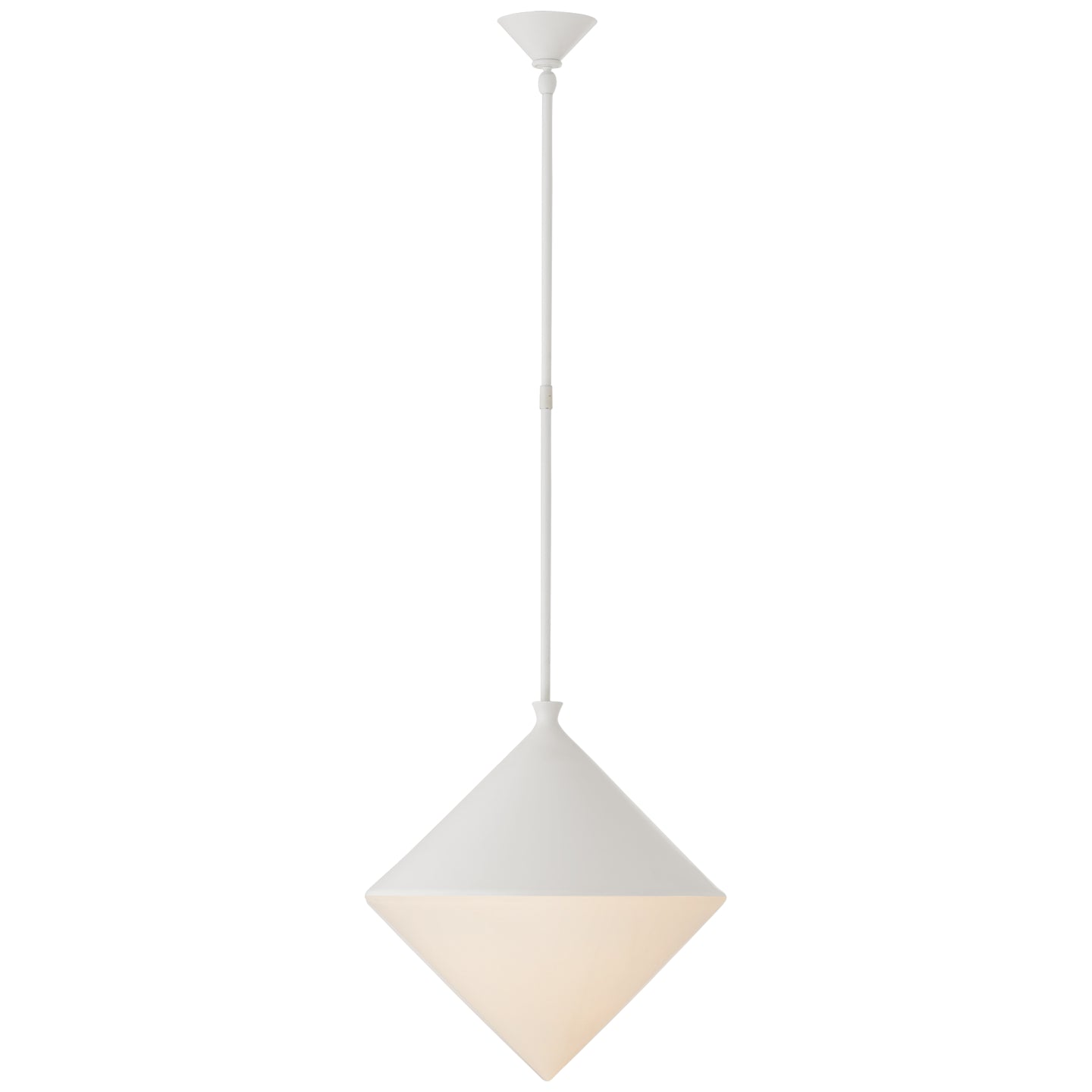 Visual Comfort Signature - ARN 5357WHT-WG - LED Pendant - Sarnen - Matte White