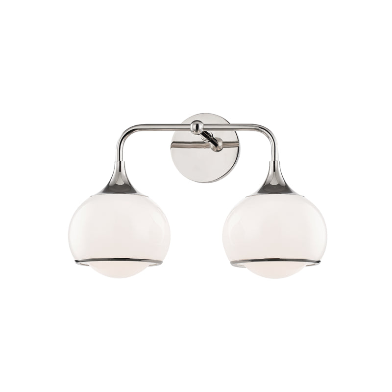 Mitzi - H281302-PN - Two Light Bath and Vanity - Reese - Polished Nickel