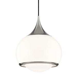 Mitzi - H281701L-PN - One Light Pendant - Reese - Polished Nickel