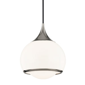 Mitzi - H281701M-PN - One Light Pendant - Reese - Polished Nickel